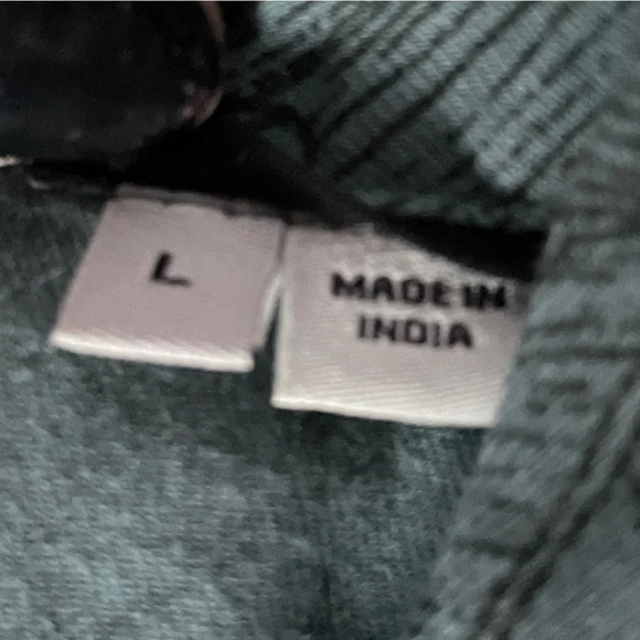 Green abstract size large jack & jones shirt - Picture 9 of 11